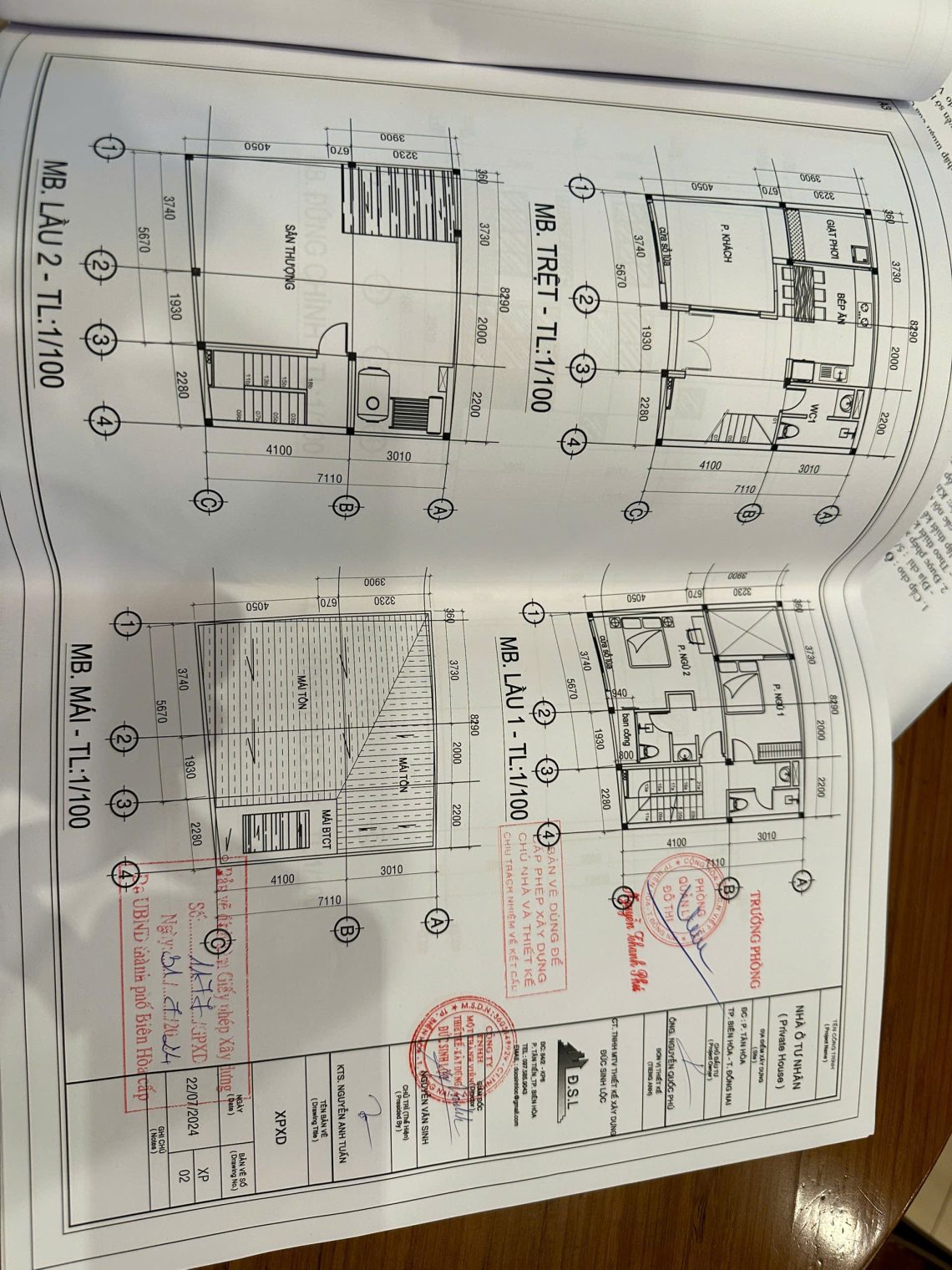 Xin phép xây dựng phường Long Hưng